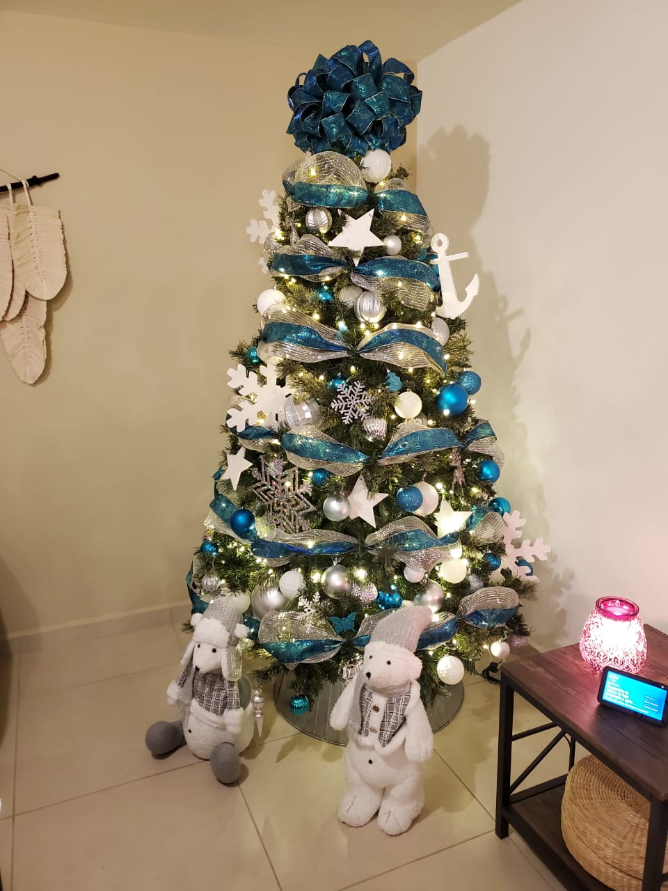 Árbol de navidad para casa 1.9 metros