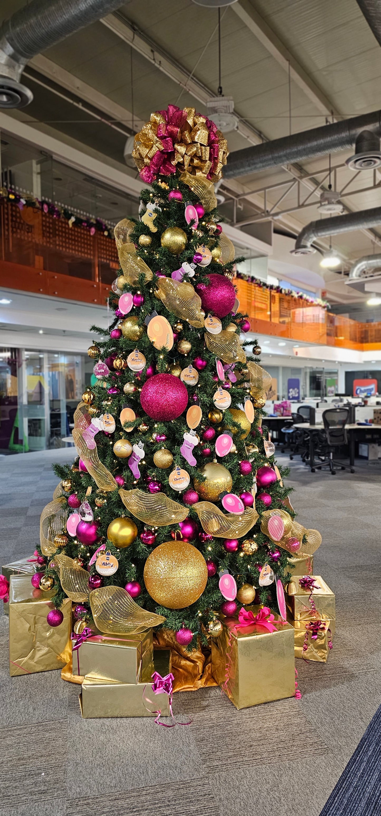 Árbol de navidad para empresa