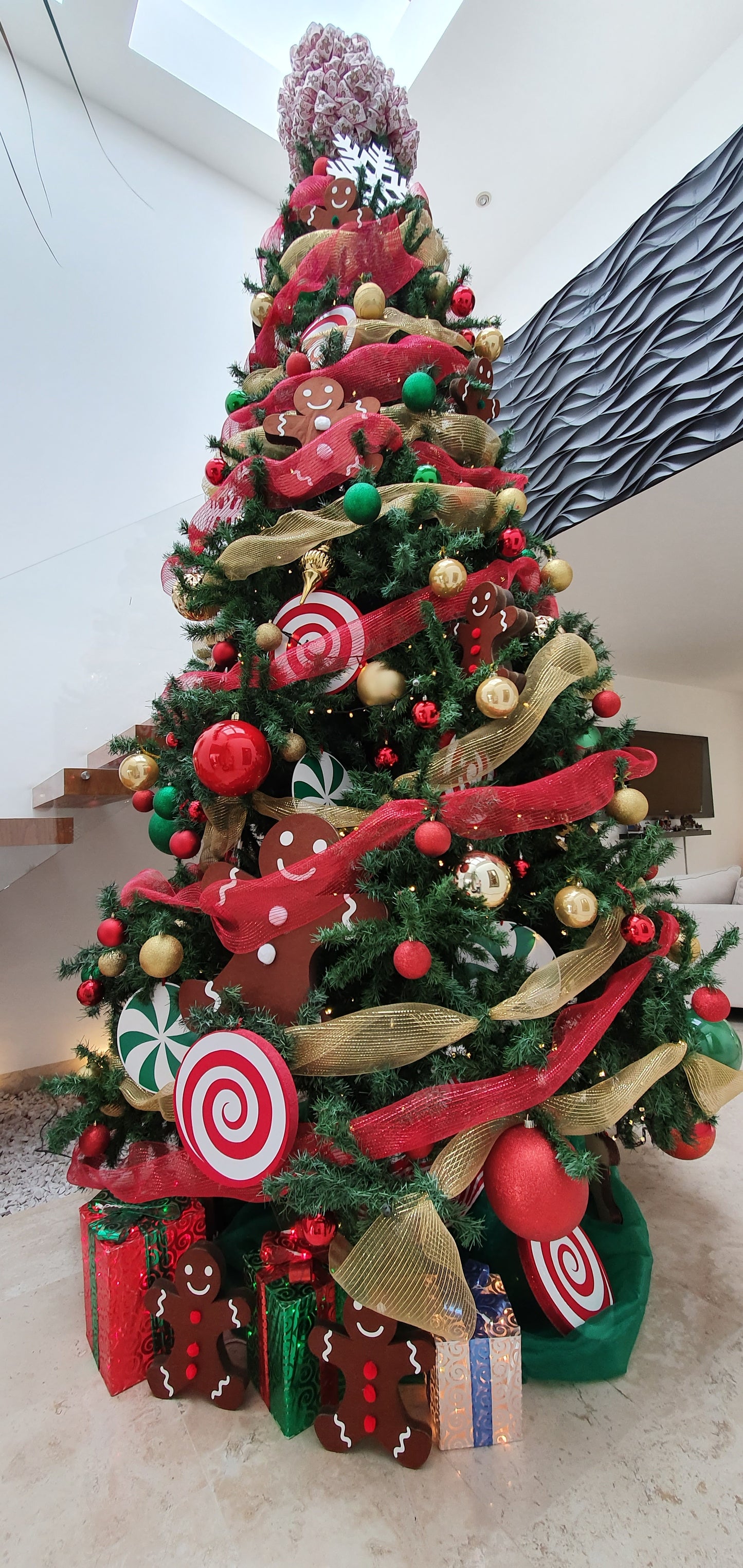 Árbol de navidad para empresa