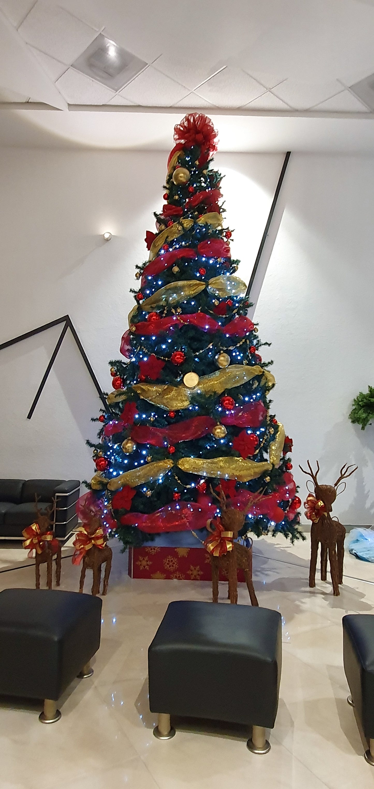 Árbol de navidad para empresa