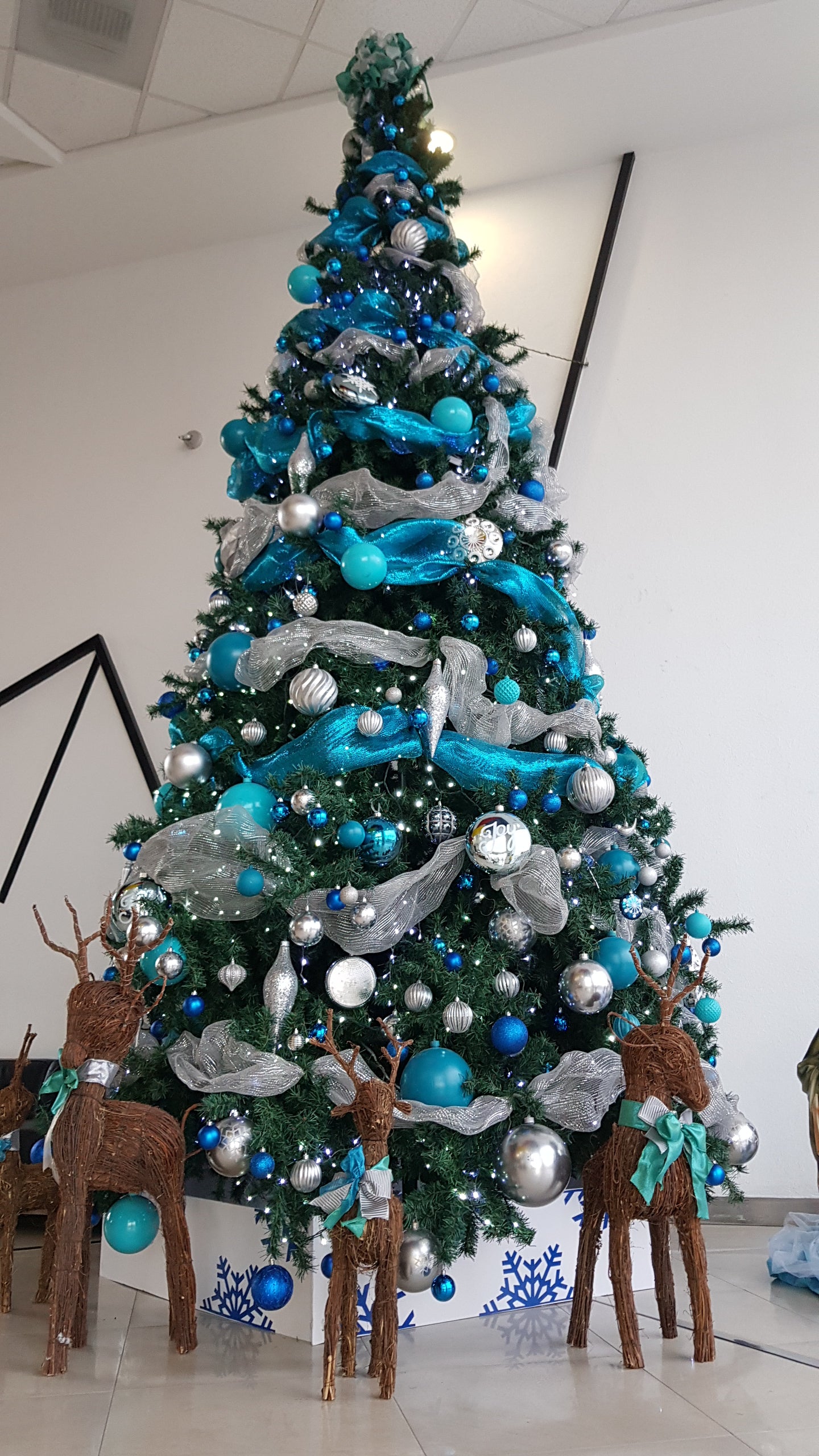 Árbol de navidad para empresa